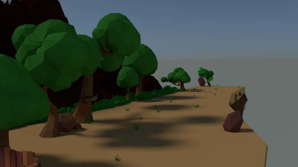 Lowpoly Cliff preview image 2